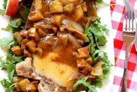 Gouda Apple Pork Chops: Pan-Seared Recipe with Caramelized Apples