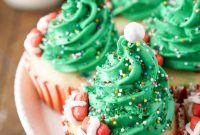 Christmas Tree Cupcake Recipes for Festive Holiday Parties