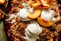 Perfect Peach Crumble Recipe for Summer Berries and Oats