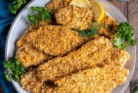 Crispy Oven-Baked Fish Fillets with Parmesan Crust