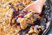 Zesty Lemon Blueberry Crisp Recipe for Summer Desserts