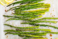 Oven-Roasted Asparagus with Garlic and Parmesan
