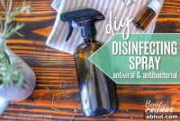 All-Natural DIY Disinfectant Spray: Homemade Cleaner Comparable to Lysol