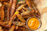Crispy Garlic Parmesan Fries Recipe — Oven or Air Fryer Guide