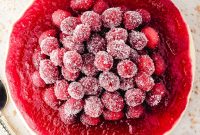 Candied Cranberries: Sweet, Sparkling Holiday Garnish