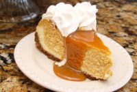 Creamy Pumpkin Cheesecake with Salted Caramel Drizzle