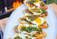 Melted Cheese-Stuffed Sausage Sandwich Recipe