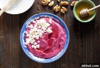 Creamy Beet Hummus with Walnuts and Feta Recipe