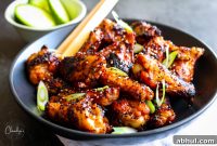 Sticky Asian Grilled Chicken Wings Recipe