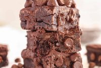 Fudgy Black Bean Brownies: Chocolate Brownies Made with Beans