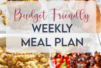 Affordable Weekly Meal Plan: Budget-Friendly Recipes for 7 Days