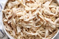 Shredded Cooked Chicken: Slow Cooker, Instant Pot & Stovetop Methods