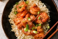 Spicy Asian Chili Garlic Shrimp (Paleo, Whole30)