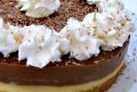 Decadent Double Pudding Layer Cake Recipe