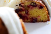 Cranberry Orange Bundt Cake with Zesty Glaze