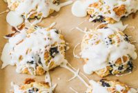 Blueberry Cream Cheese Drop Scones Recipe for Fluffy Bites