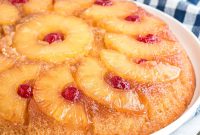 Skillet Pineapple Upside-Down Cake Recipe