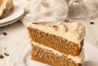 Decadent Cappuccino Layer Cake with Espresso Frosting
