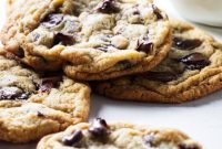 Crispy Malted Milk Chocolate Chip Cookies Recipe