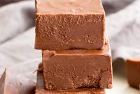 2-Ingredient Vegan Chocolate Peanut Butter Freezer Fudge (Gluten & Dairy-Free)