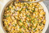 Crisp Summer Corn Salad with Cherry Tomatoes and Basil