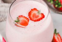 Strawberry Lassi Recipe: Creamy Indian Yogurt Drink