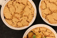 Vegetable Au Gratin with Crispy Aquafaba Crust