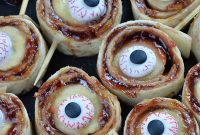 Spooky Banana Sushi Rolls for Halloween Treats