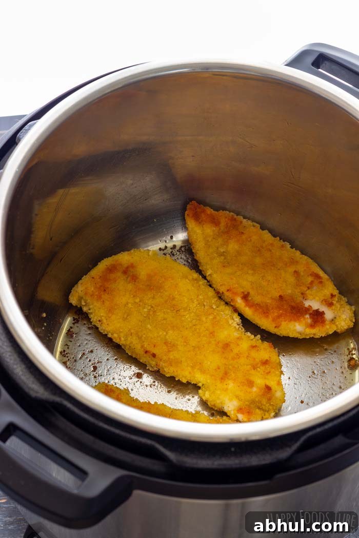 How to make Instant Pot Chicken Parmesan Step 2