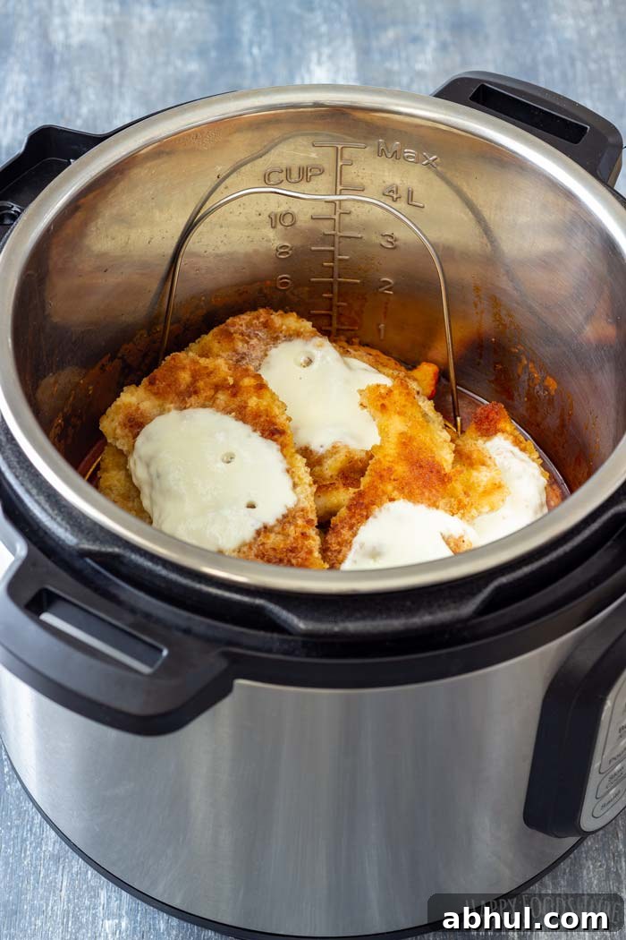 How to make Instant Pot Chicken Parmesan Step 6