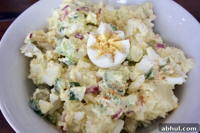Country Potato Salad With Cucumbers