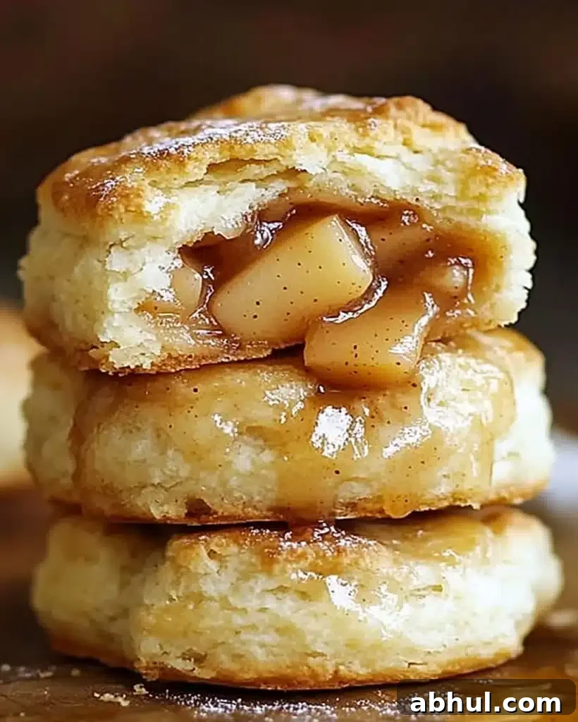 Easy Apple Pie Biscuits Recipe