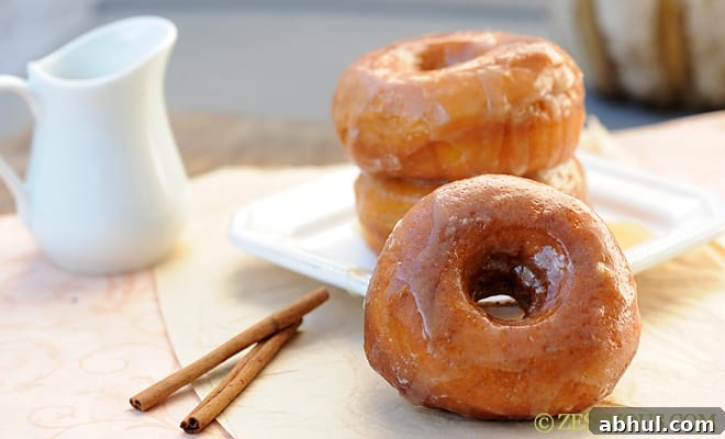 Pumpkin Spice Latte Doughnt from Zestuous