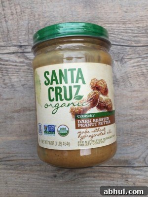 Santa Cruz peanut butter | pamela salzman