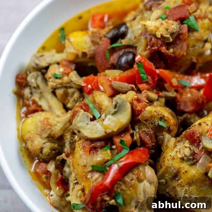 Image for Instant Pot Chicken Cacciatore Recipe