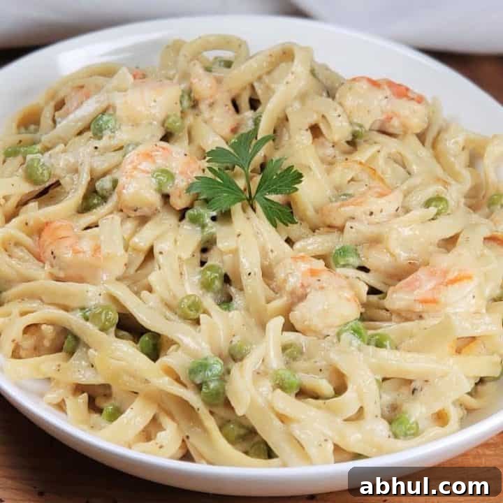 Image for Instant Pot Dijon Shrimp Linguine