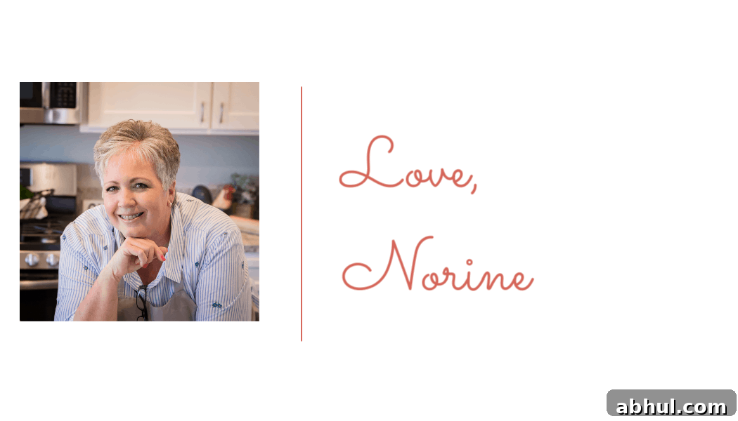 Norine's Signature and photo