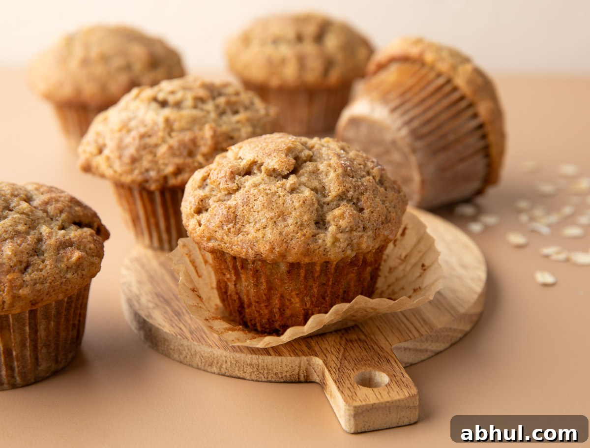 Banana Oatmeal Muffins