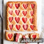 Strawberry Coconut Frozen Squares: Refreshing No-Bake Treat 23 overhead close up of strawberry coconut squares