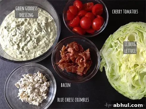 Green Goddess Wedge Salad