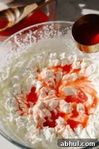 whip the cream again for strawberry pudding recipe