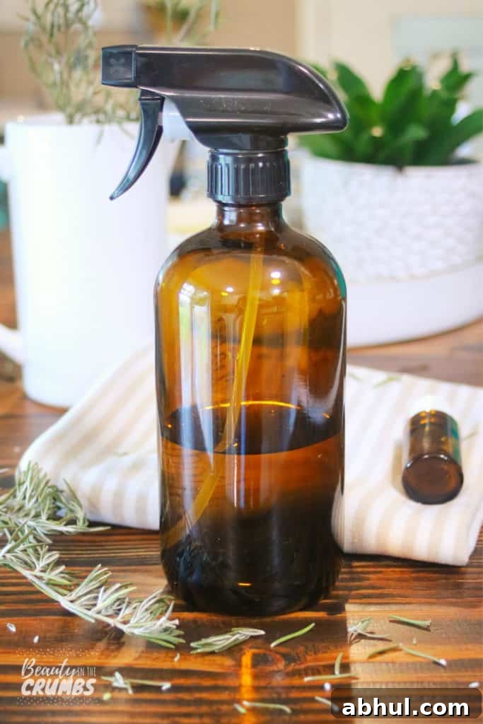DIY disinfecting spray antiviral 