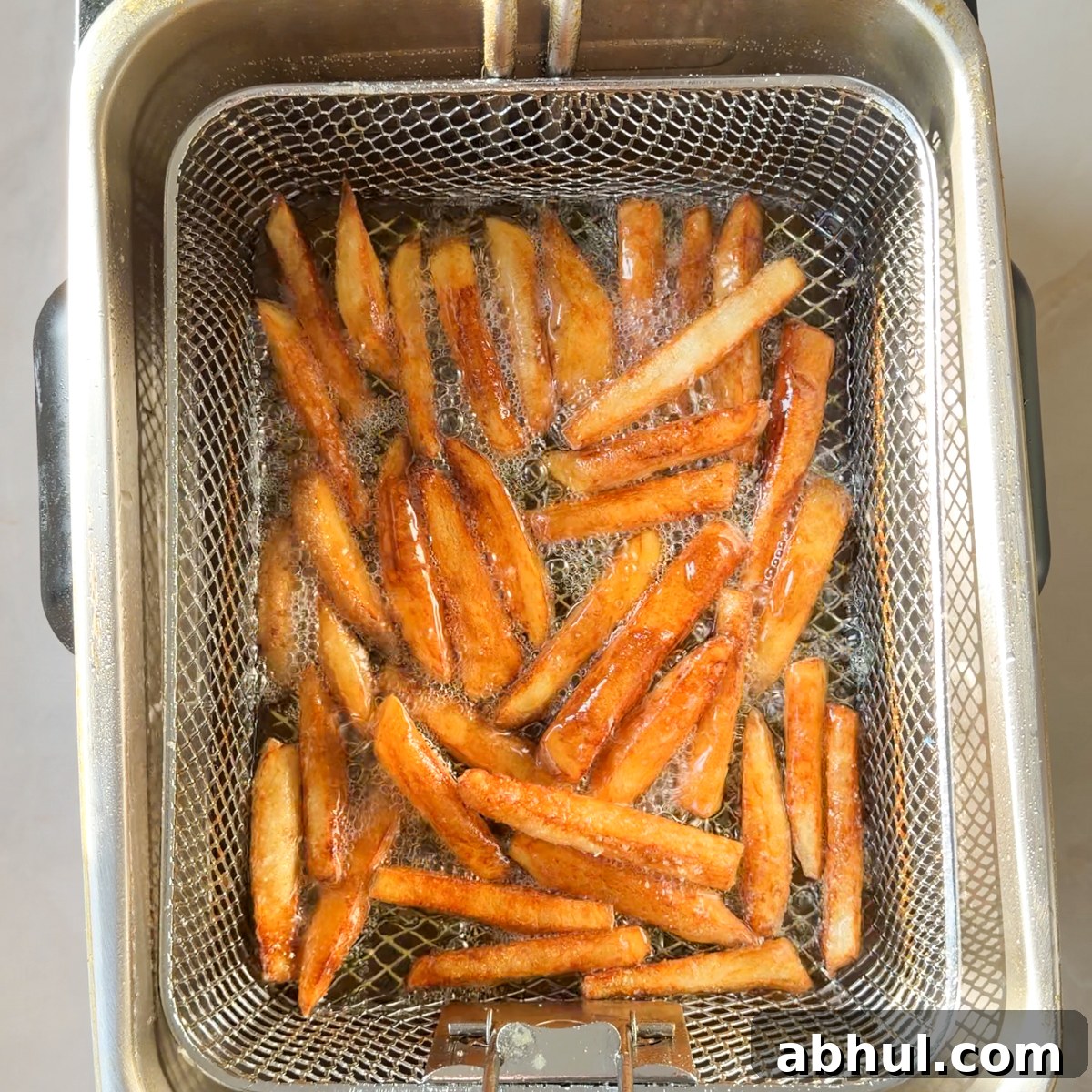 Double fry till crispy!!