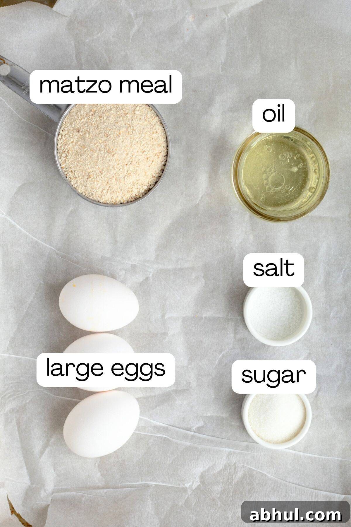 Fluffy Passover Matzo Meal Sandwich Rolls 3 ingredients for passover rolls.