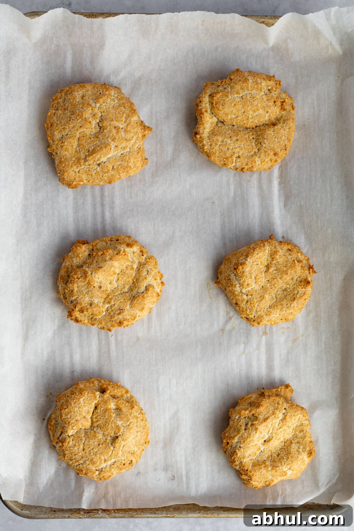 Fluffy Passover Matzo Meal Sandwich Rolls 8 Passover rolls just out of the oven.