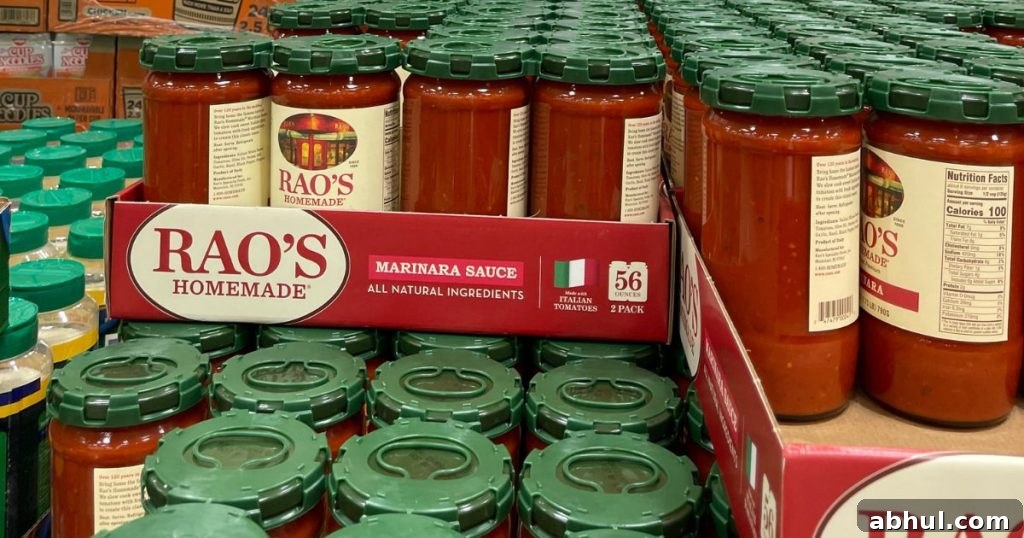 Pantry sauce and snack savings