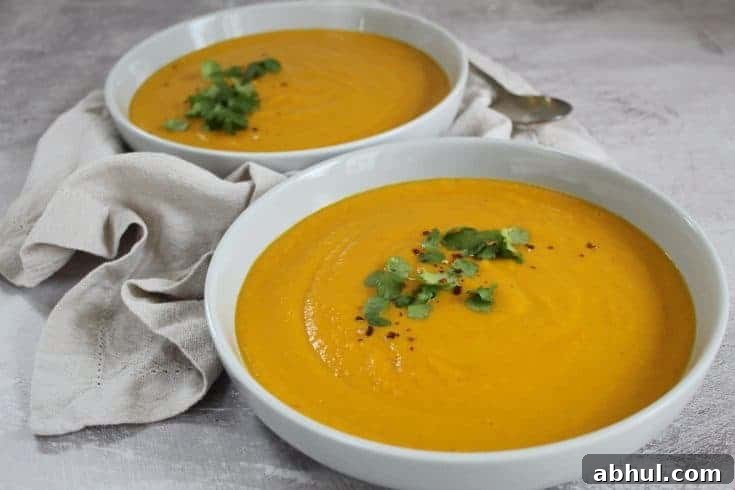 GLUTEN FREE CARROT AND GINGER SOUP DAIRY FREE VEGAN