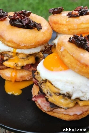 Donut Breakfast Sandwich