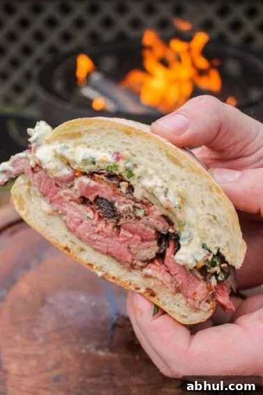 Chimichurri Steak Sandwich
