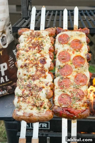 Pizza Sausage Skewers